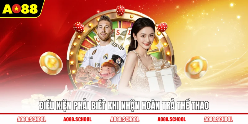Điều kiện phải biết khi nhận hoàn trả thể thao