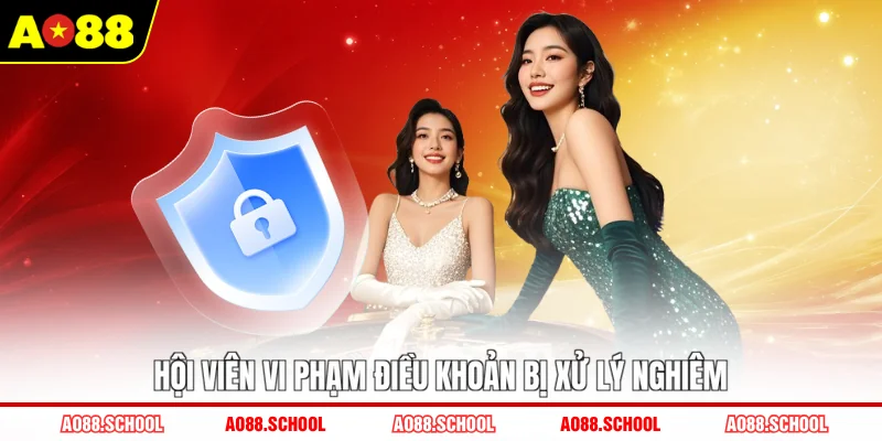 Hội viên vi phạm điều khoản bị xử lý nghiêm Hội viên vi phạm điều khoản bị xử lý nghiêm