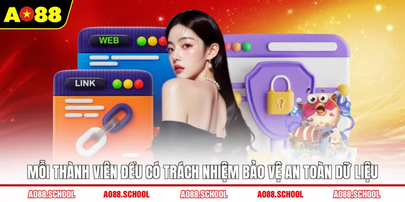 Mỗi thành viên đều có trách nhiệm bảo vệ an toàn dữ liệu Mỗi thành viên đều có trách nhiệm bảo vệ an toàn dữ liệu